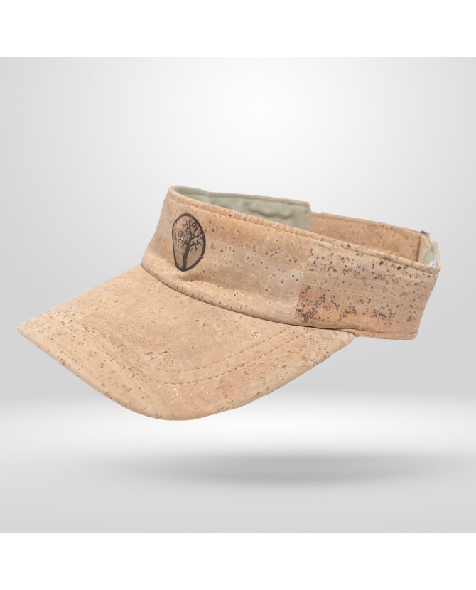 Visière en liège pour vos sorties estivales- Le golf, le tennis, la randonnée