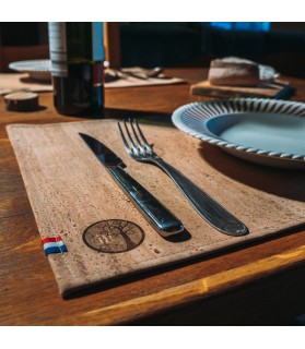 Lot de 2 sets de table en liège