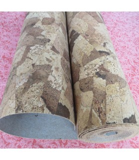 Rouleaux de liège de décoration mural