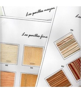 Echantillons pour pailles japonaise